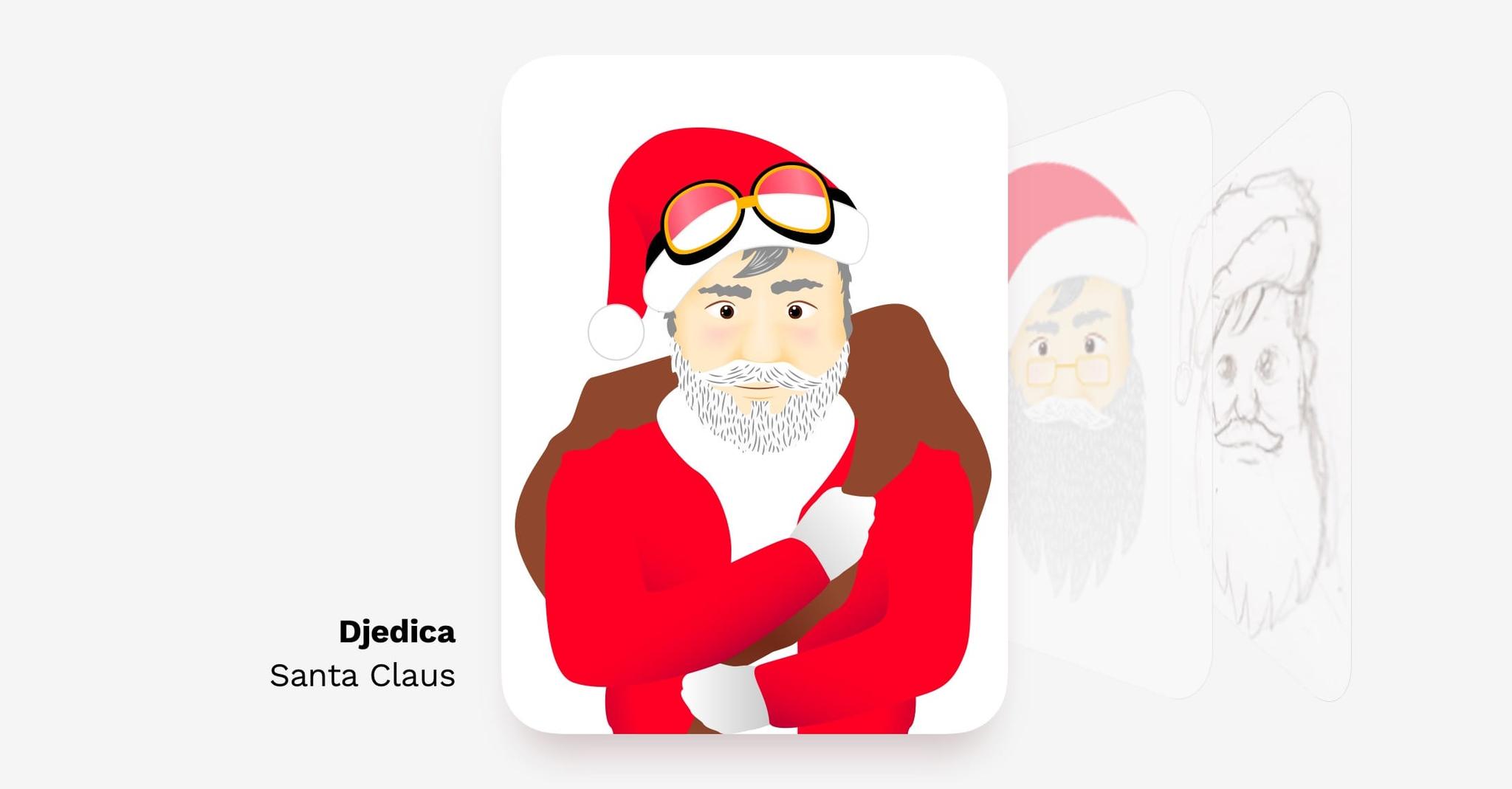 Djedica, a cool Santa.