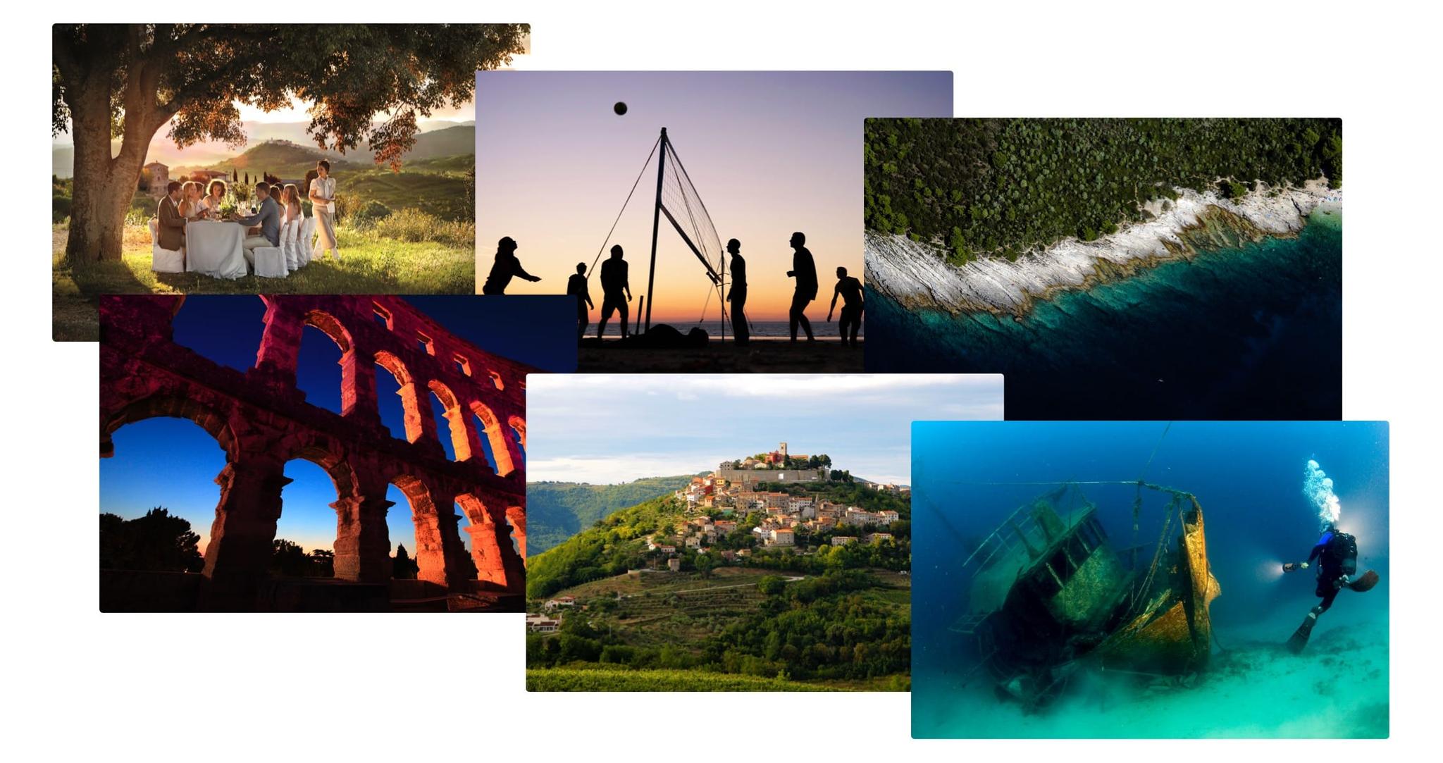 Photography used in the Share Istria project.